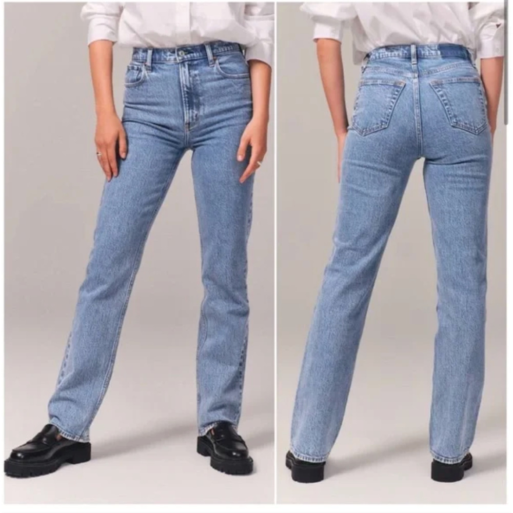 Abercrombie & Fitch Light Blue Skinny Jeans